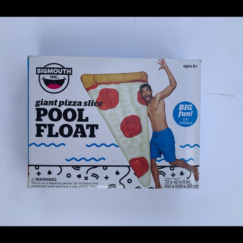 Giant Pizza Slice Pool Float